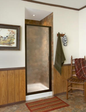 Fully Framed shower door (oil rubbed bronze)
